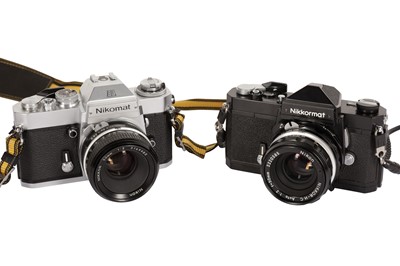 Lot 162 - A Pair of Nikon SLR Cameras