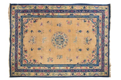 Lot 328 - A CHINESE CARPET