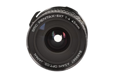 Lot 229 - A Asahi Pentax 6x7 45mm f/4 Wide Angle Medium Format Lens