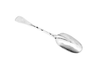 Lot 317 - A George I Britannia standard silver tablespoon, London 1716 by Isaac Davenport