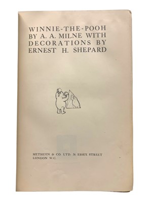 Lot 314 - Milne (A. A.) Winnie-the-Pooh