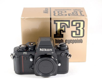 Lot 170 - Nikon F3HP High Point Film Camera.