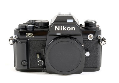 Lot 179 - Black Nikon FA Film Camera.