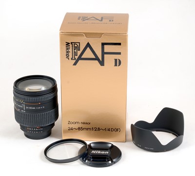 Lot 361 - AF Nikkor 24-85mm f2.8-4D Macro Focussing Zoom Lens.