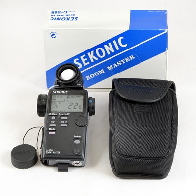 Lot 402 - Sekonic Zoom Master L-508 Flash & Ambient Digital Exposure Meter.