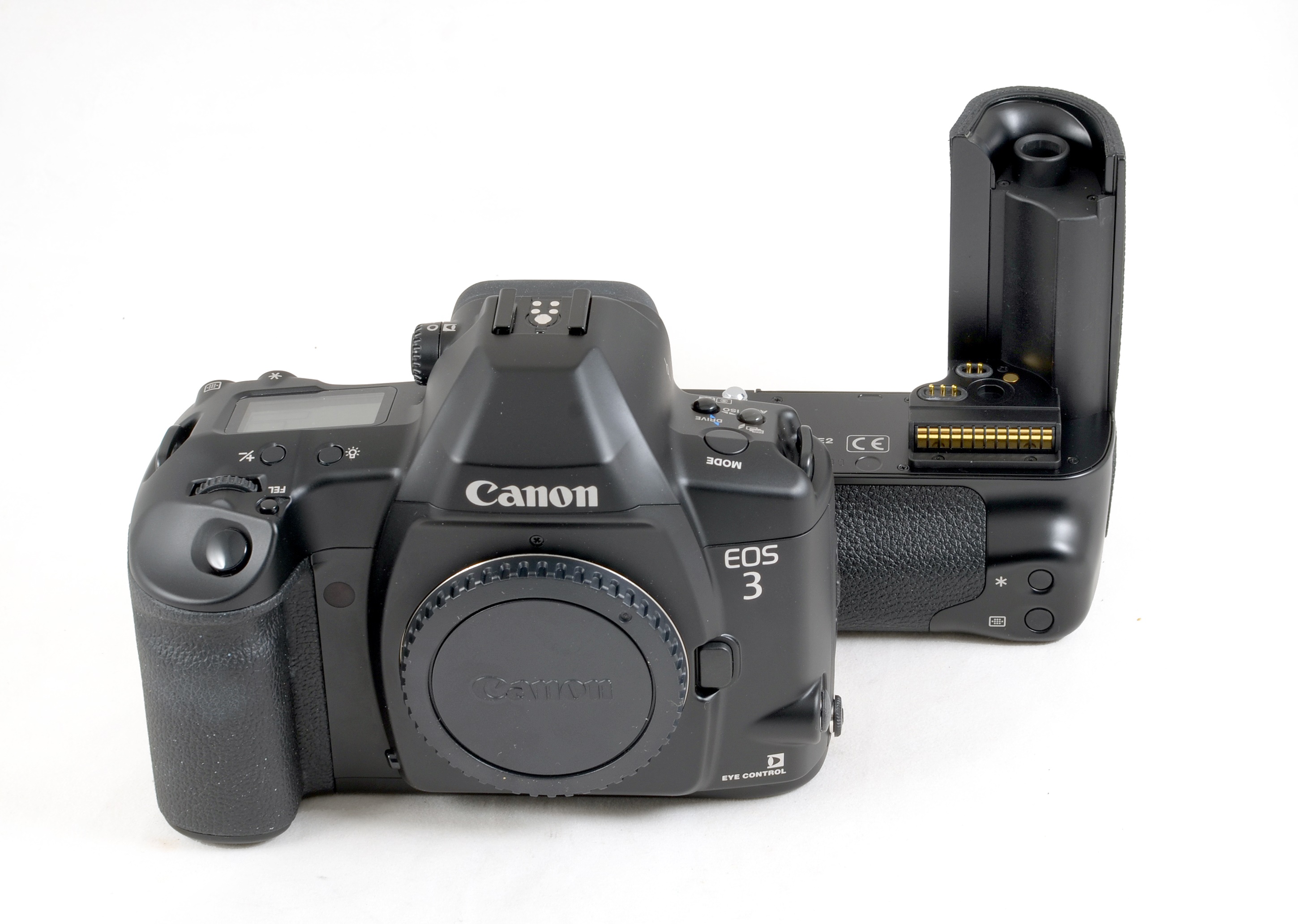 Lot 188 A Canon EOS 3 Film Cameras & Power Drive