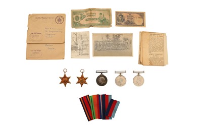 Lot 129 - FIRST AND SECOND WORLD WAR FAMILY GROUP