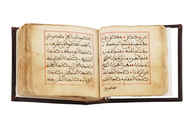 Lot 441 - A MAGHRIBI MANUSCRIPT OF AL JAZULI'S DALA'IL AL-KHAYRAT