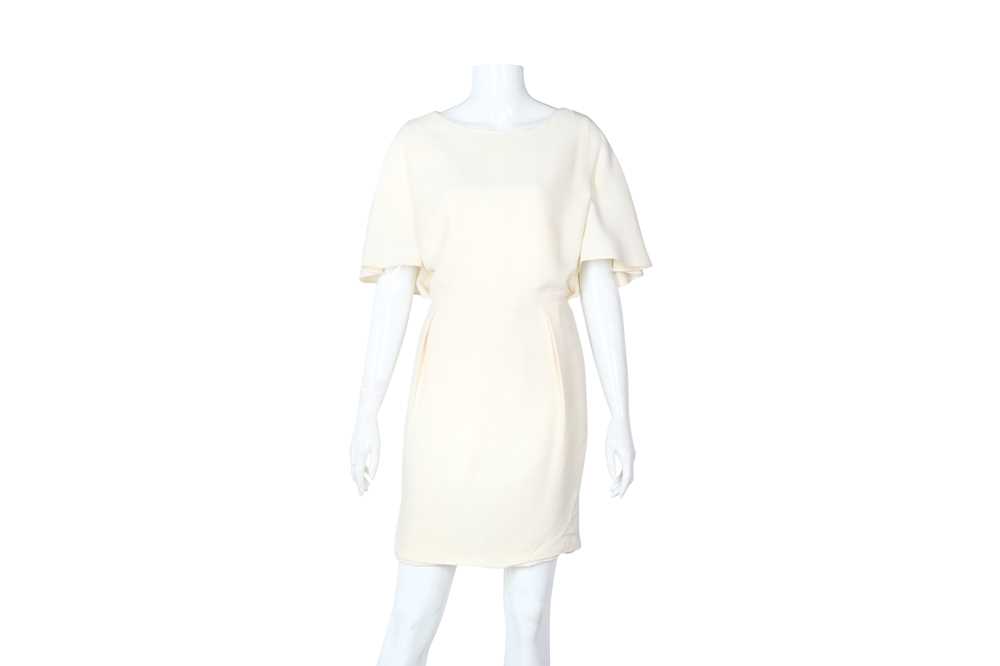 Lot 328 - Gucci Cream Silk Open Back Dress - Size 38