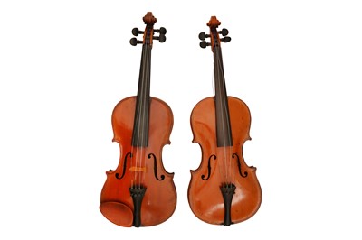Lot 151 - A GROUP OF VIOLINS