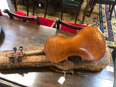 Lot 151 - A GROUP OF VIOLINS