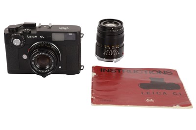 Lot 154 - A Leica CL Rangefinder Camera Outfit