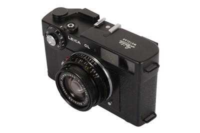 Lot 154 - A Leica CL Rangefinder Camera Outfit