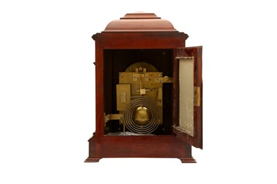 Lot 434 - A VICTORIAN BRACKET CLOCK BY DENT