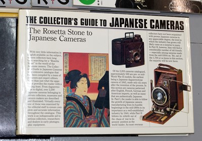 Lot 448 - Olympus Camera Brochures & Books, inc a Collector's Guide to Japanese Cameras.