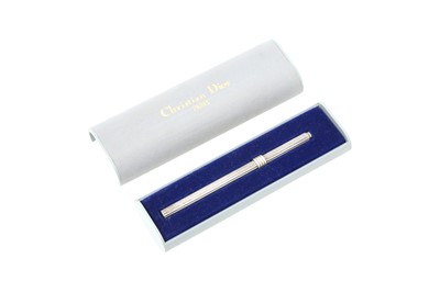 Lot 558 - Christian Dior Silver Lines Mini Ballpoint Pen