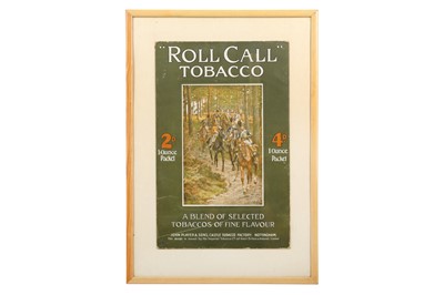 Lot 332 - PLAYER'S CIGARETTES SHOWCARDS: ROLL CALL TOBACCO