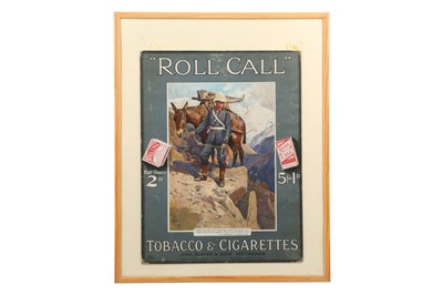 Lot 348 - PLAYER'S CIGARETTES SHOWCARDS: ROLL CALL TOBACCO