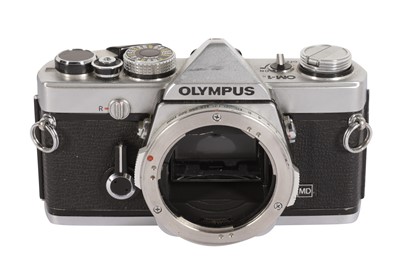Lot 86 - An Olympus OM-1N SLR Camera
