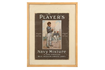 Lot 333 - PLAYER'S CIGARETTES SHOWCARDS: NAVY CUT