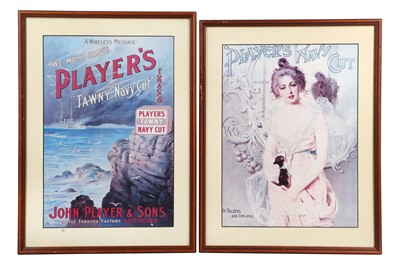 Lot 340 - PLAYER'S CIGARETTES SHOWCARDS: NAVY CUT