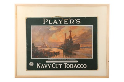 Lot 343 - PLAYER'S CIGARETTES SHOWCARDS: NAVY CUT TOBACCO