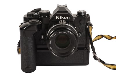 Lot 171 - A Nikon FM SLR Camera Outfit