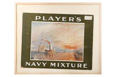 Lot 344 - PLAYER'S CIGARETTES SHOWCARDS: NAVY MIXTURE