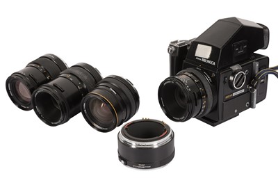 Lot 198 - A Bronica SQ-A Medium Format SLR Camera Outfit