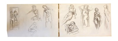 Lot 225 - Buckland-Wright: Original Sketch Books (3) 1943-46