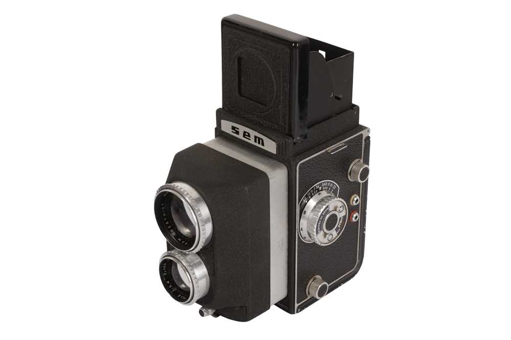 Simflex Camera Lot 140 - A SEM Semflex Studio-Standard TLR Camera
