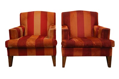 Lot 397 - MARIE'S CORNER, BELGIUM; A PAIR OF CONTEMPORARY ARMCHAIRS