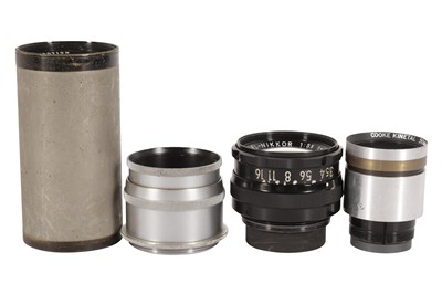 Lot 234 - A Selection of Enlarging and Projection Optics including a Cooke Kinetal Optical Block
