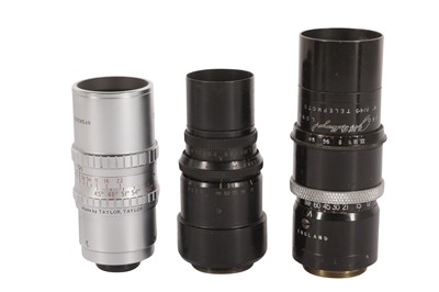 Lot 236 - A Selection of Telephoto Cine Lenses