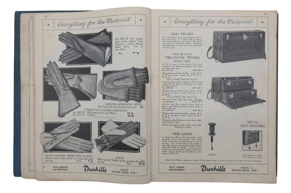 Lot 240 TRADE CATALOGUE