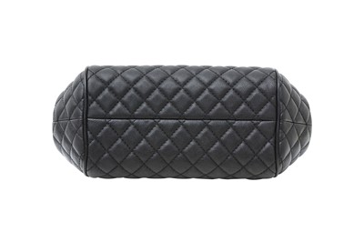 Lot 394 - Chanel Black Paris In Rome Colosseum Lock Bowling Bag