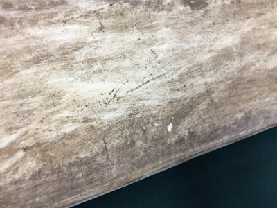 Lot 686 - A CHINESE BLUE AND WHITE PEN BOX FOR THE ISLAMIC MARKET