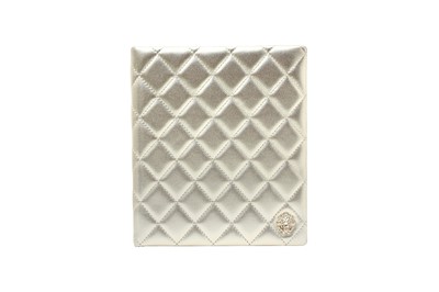 Lot 345 - Chanel Metallic Gold Quilted Journal