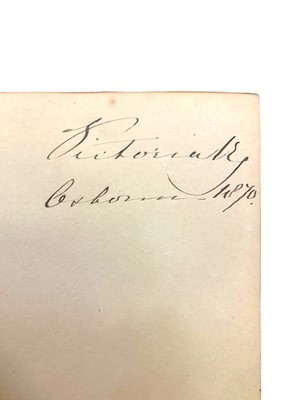 Lot 215 - Victoria (Queen) Leaves from the Journal of Our Life in the HIghlands