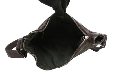 Lot 219 - Gucci Brown GG Croissant Crossbody Bag