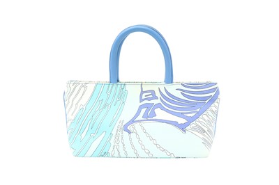 Lot 127 - Emilio Pucci Blue Print Tote Bag