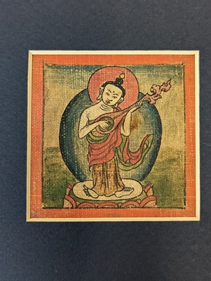 Lot 368 - A SMALL GROUP OF BUDDHIST PAINTINGS