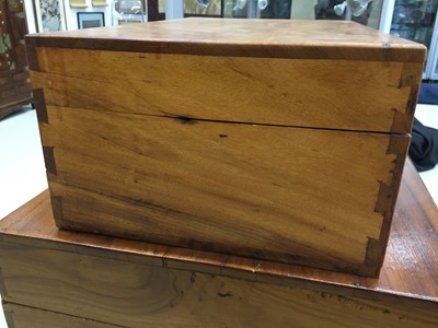 Lot 199 - A CHINESE CAMPHOR WOOD CHEST