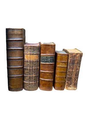 Lot 181 - A collection of English and Latin Dictionaries