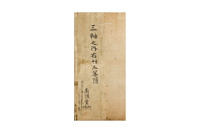 Lot 310 - A PAIR OF JAPANESE BUDDHIST SCROLL PAINTINGS