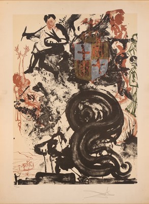 Lot 124 - SALVADOR DALI (SPANISH B.1904-1989)