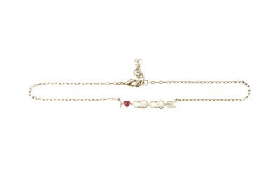 Lot 342 - Chanel Ivory Pearl 'I Love Coco' Necklace