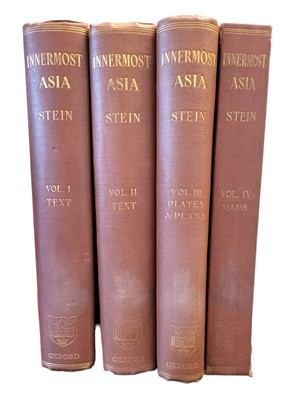 Lot 123 - Stein. Innermost Asia, Ltd Ed. 1928