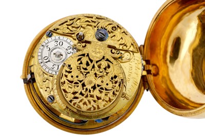 Lot 205 - VERGE POCKET WATCH FROM 1724 BY PETER MISE.