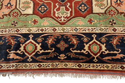 Lot 87 - A FINE UZBEKISTAN CARPET